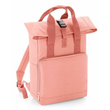Bagbase Twin Handle Roll-Top Backpack Blush Pink