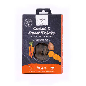 Go Native Carrot & Sweet Potato Dental Super Snacks