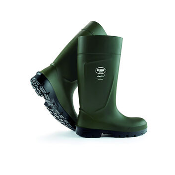 Bekina Steplite Easy Grip Soft Wellington Boots in Green - Size 7 - DAMAGED BOX SPECIAL!