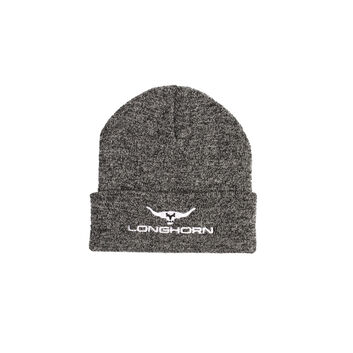 Longhorn Beanie Hat Grey