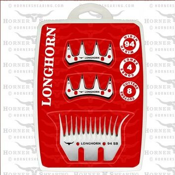 Longhorn Wide “94” Comb/Cutter Pack