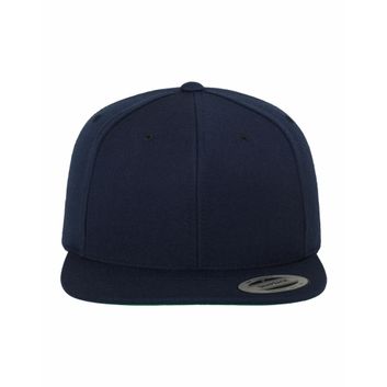 Flexfit By Yupoong Classic Snapback Cap Navy Blue