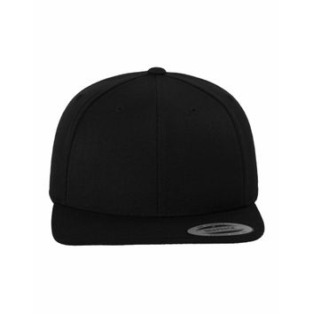 Flexfit By Yupoong Classic Snapback Cap Black