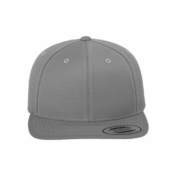 Flexfit By Yupoong Classic Snapback Cap Silver