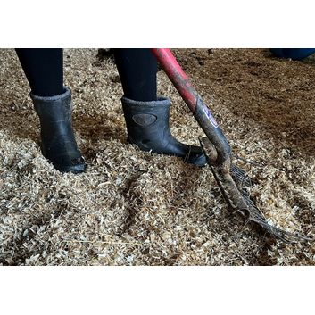 Leon Boots Garden Ankle Ultralight Wellington Boots Ladies Black alternative