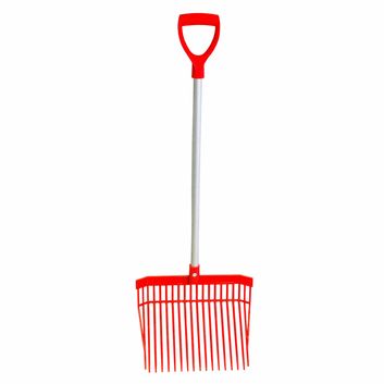 Red Gorilla Bedding Fork Short D Handle
