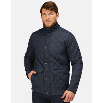 Regatta Men's Tyler Quilted Jacket Navy Blue