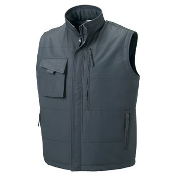 Russell Adults' Heavy Duty Workwear Gilet Convoy Grey