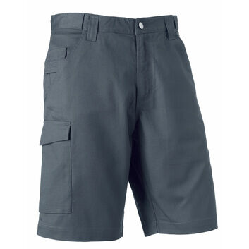 Russell Polycotton Twill Shorts Convoy Grey