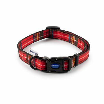 Ancol Tartan Nylon Dog Collar alternative