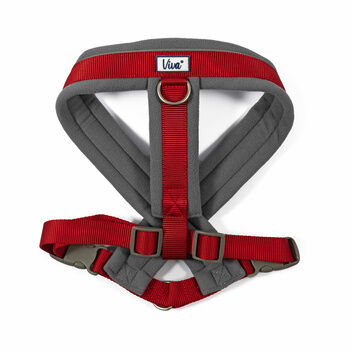 Ancol Viva Padded Harness Red