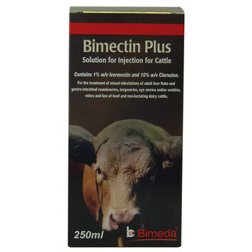 Bimeda Bimectin Plus Solution Injection For Cattle