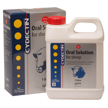 Zoetis Cydectin 0.1% Oral Drench For Sheep
