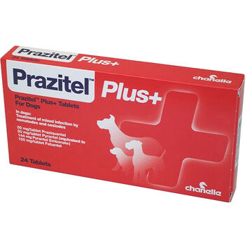 Chanelle Prazitel Plus+ Flavoured Dog Wormer Tabs