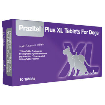 Chanelle Prazitel Plus+ XL Flavoured Dog Wormer Tablets