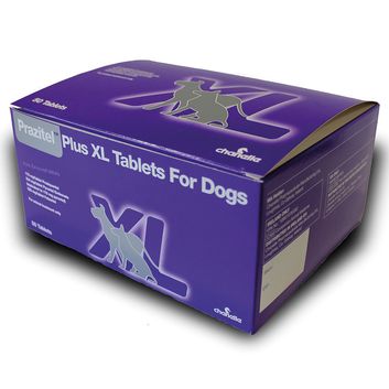 Chanelle Prazitel Plus+ XL Flavoured Dog Wormer Tablets alternative