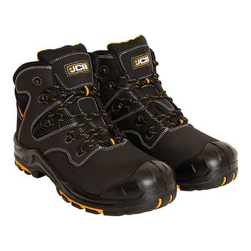 JCB Backhoe Black Safety Boot S3 SRC