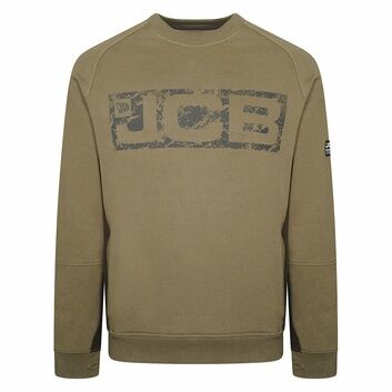 JCB Trade Olive Crew Sweatshirt