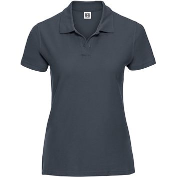 Russell Ultimate Cotton Polo Ladies - French Navy Blue
