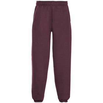 Russell Youths Sweat Pants - Burgundy