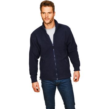Absolute Apparel Brumal Full Zip Fleece - Navy Blue