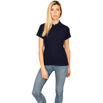 Absolute Apparel Elegant Ladies Fitted Polo - Navy Blue