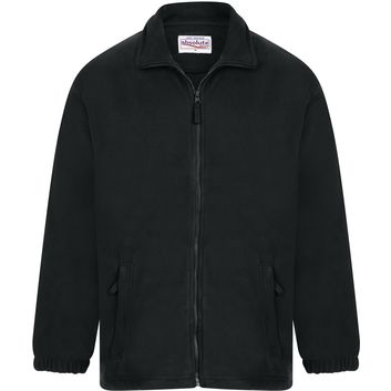 Absolute Apparel Heritage Full Zip Fleece - Black