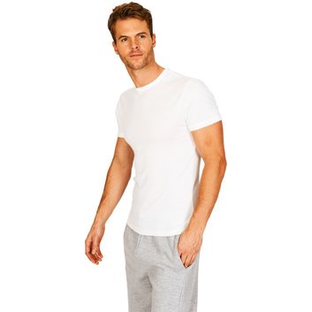 Absolute Apparel Thermal Short Sleeve T-Shirt - White