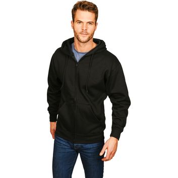 Absolute Apparel Zip Thru Hood - Black