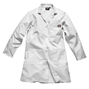 Dickies Redhawk Warehouse Coat - White