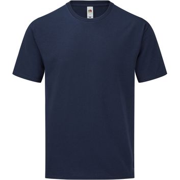 Fruit Of The Loom Iconic 165 Classic T-Shirt - Navy Blue
