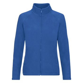 Fruit Of The Loom Ladyfit Full Zip Fleece - Royal Blue