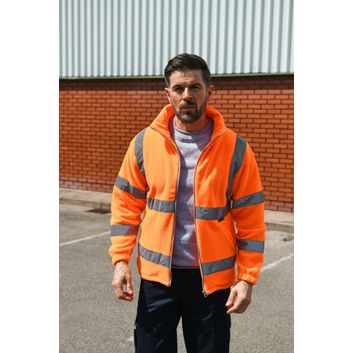 Korntex High Vis Premium Fleece - Orange