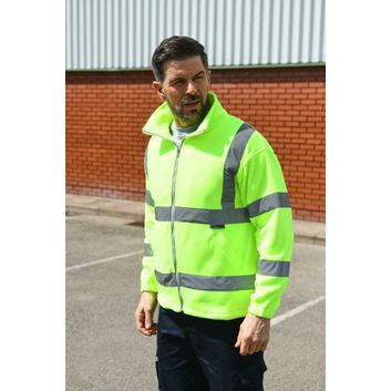 Korntex High Vis Premium Fleece - Yellow