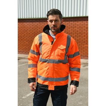 Korntex High Vis Premium Site Jacket - Orange
