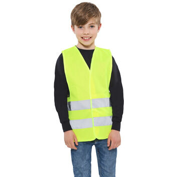 Korntex High Vis Safety Vest Youths - Yellow