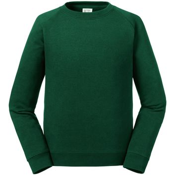 Russell Authentic Raglan Sweat Youths - Bottle Green