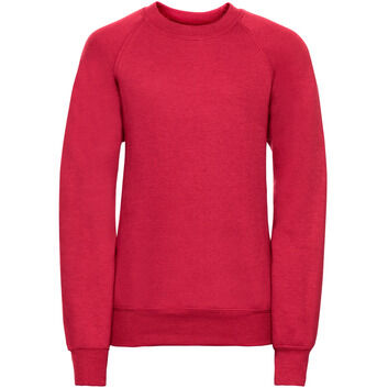 Russell Jerzees Schoolgear Classic Youth Raglan Sweat 295gm - Classic Red