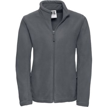 Russell Full Zip Ladies Fleece 320gm - Convoy Grey
