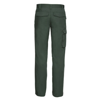 Russell Twill Polycotton Trousers - Bottle Green