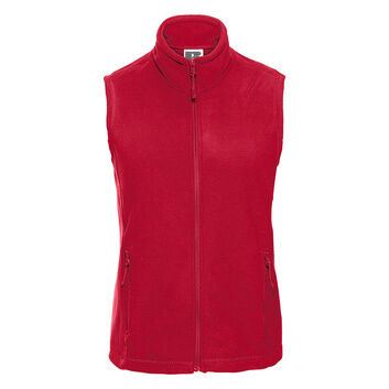 Russell Outdoor Fleece Gilet Ladies - Classic Red