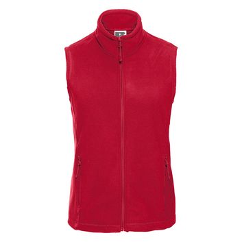 Russell Outdoor Fleece Gilet Ladies - Classic Red