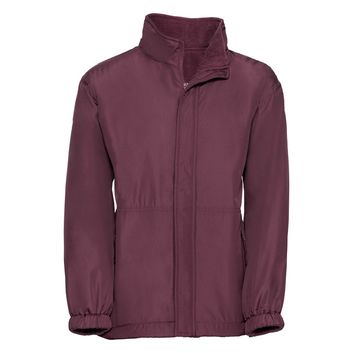 Russell Jerzees Schoolgear Reversible Jacket Youths - Burgundy