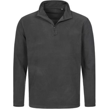 Stedman Active Outdoor Half Zip Fleece Mens - Grey Steel