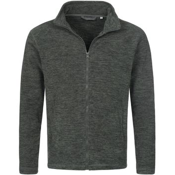 Stedman Active Outdoor Melange Fleece Jacket Mens - Anthra Melange