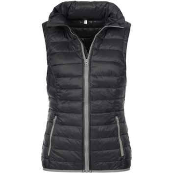 Stedman Active Outdoor Padded Vest Ladies - Black Opal