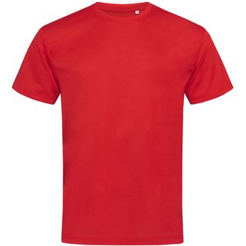 Stedman Active Sports Cotton Touch T-Shirt Mens - Crimson Red