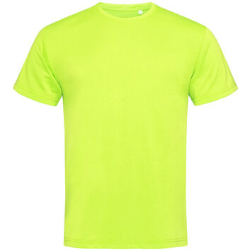 Stedman Active Sports Cotton Touch T-Shirt Mens - Cyber Yellow
