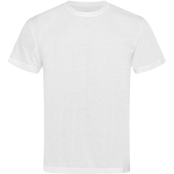 Stedman Active Sports Cotton Touch T-Shirt Mens - White