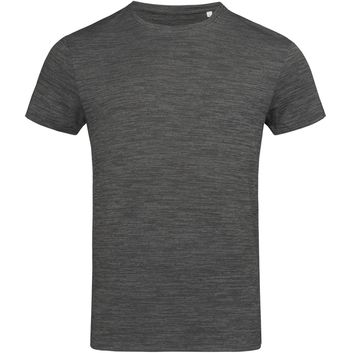 Stedman Active Sports Intense Tech T-Shirt - Anthra Heather